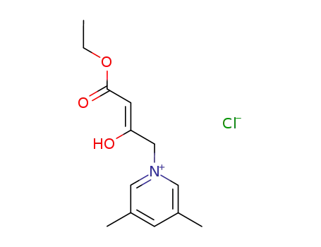 1-ethoxycarbonylacetonyl-3,5-dimethylpyridinium chloride