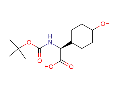 (S)-tert-butoxycarbonylamino-(trans-4-hydroxy-cyclohexyl)-acetic acid