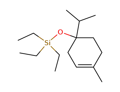 1-(triethylsiloxy)-1-isopropyl-4-methyl-3-cyclohexane