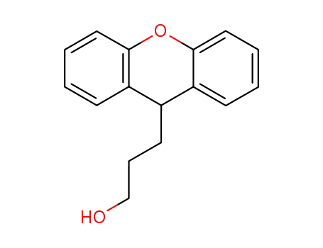 Molecular Structure of 648928-44-3 (9H-Xanthene-9-propanol)