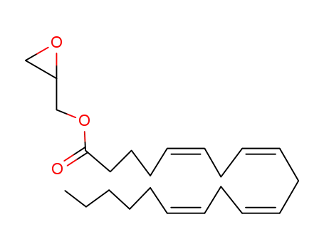 Molecular Structure of 439146-24-4 (O-ARACHIDONOYL GLYCIDOL)