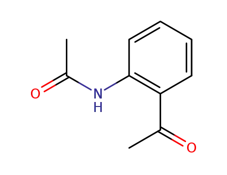 Molecular Structure of 5234-26-4 (N-(2-ACETYL-PHENYL)-ACETAMIDE)