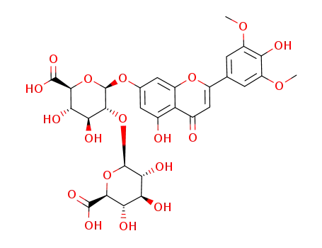 7-O-[β-D-glucuronopyranosyl(1->2)-O-β-D-glucuronopyranoside]tricin