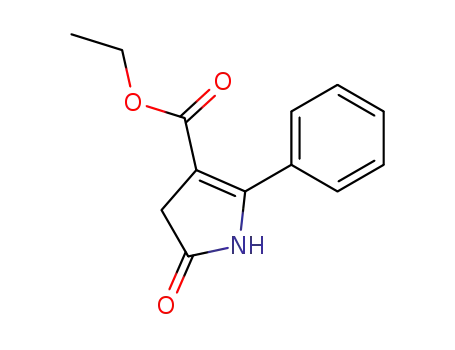 2,3-dihydro-2-oxo 5-phenyl-1H-pyrrole-4-carboxylic acid ethyl ester