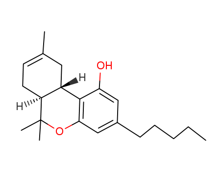 [6aS,(+)]-6aα,7,10,10aβ-Tetrahydro-6,6,9-trimethyl-3-pentyl-6H-dibenzo[b,d]pyran-1-ol