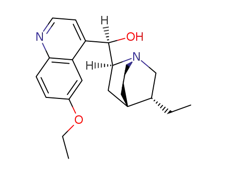 (R)-4-((1S,2S,4S,5R)-5-ethyl-1-azabicyclo[2.2.2]octan-2-yl)hydroxymethyl-6-ethoxyquinoline
