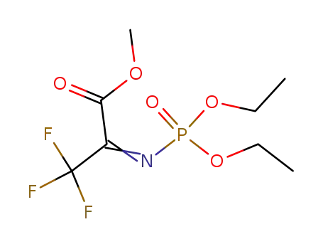methyl 2-(diethoxyphosphoryl)imino-3,3,3-trifluoropropionate