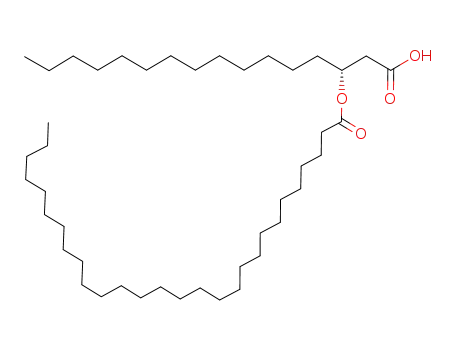 Molecular Structure of 548486-14-2 (Octacosanoic acid, (1R)-1-(carboxymethyl)tetradecyl ester)