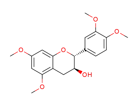2α-(3,4-Dimethoxyphenyl)-5,7-dimethoxy-3,4-dihydro-2H-1-benzopyran-3β-ol