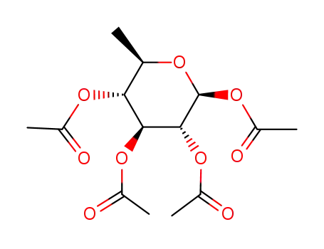 1,2,3,4-tetra-O-acetyl-6-deoxy-β-D-glucopyranose