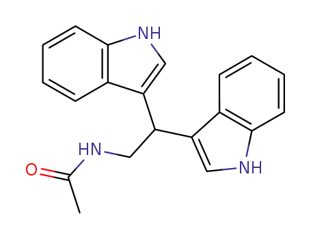N-(2,2-bis(1H-indol-3-yl)ethyl)acetamide