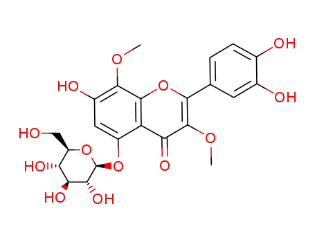 gossypetin-3,8-dimethyl ether 5-O-β-D-glucopyranoside