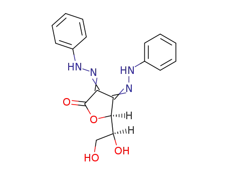 L-threo-2,3-hexodiulosono-1,4-lacton 2,3-bis(phenylhydrazone)