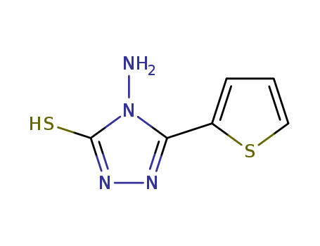 3H-1,2,4-Triazole-3-thione,4-amino-2,4-dihydro-5-(2-thienyl)-