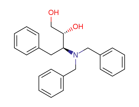 (2R,3S)-3-dibenzylamino-5-phenylbutane-1,2-diol