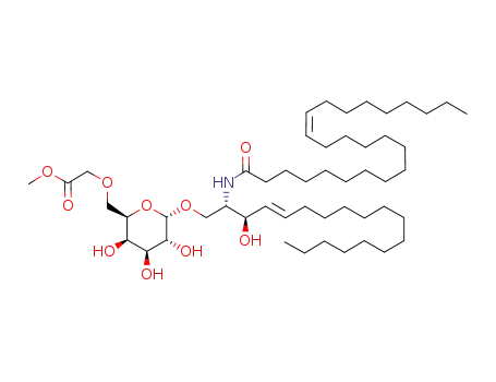 (2S,3R,4E)-1-(6-O-methoxycarbonylmethyl-α-D-galactopyranosyloxy)-2-[15(Z)-tetracosenoylamino]octadec-4-en-3-ol