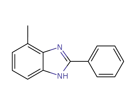 Molecular Structure of 3659-77-6 (4-METHYL-2-PHENYLBENZIMIDAZOLE)