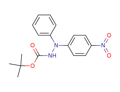 tert-butyl 2-(4-nitrophenyl)-2-phenylhydrazinecarboxylate
