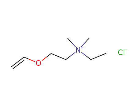 N-ethyl-N,N-dimethyl-2-(vinyloxy)ethylammonium chloride