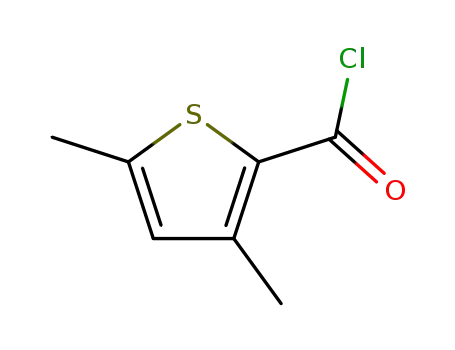 2-티오펜카르보닐 클로라이드, 3,5-디메틸-(9CI)