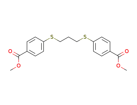 1,3-di(4-methoxycarbonylphenylthio)propane