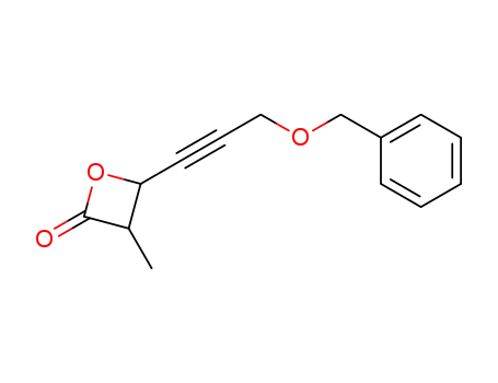 3-methyl-4-(3-benzyloxypropynyl)oxetan-2-one