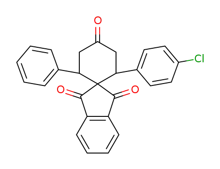 2-(4-chlorophenyl)-6-phenylspiro[cyclohexane-1,2'-indan]-1',3',4-trione