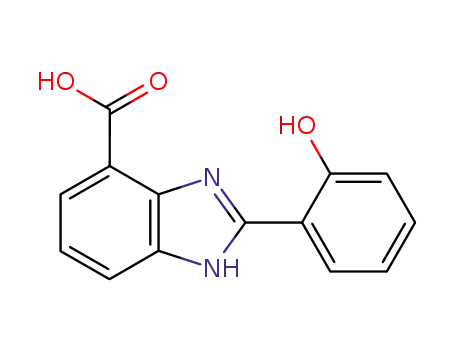 2-(2-hydroxyphenyl)-1H-benzo[d]imidazole-4-carboxylic acid