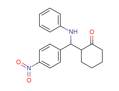 2-[10-(N-phenylamino)-1'-(4-nitrophenyl)]methylcyclohexanone