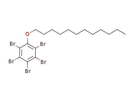 1,2,3,4,5-pentabromo-6-dodecyloxybenzene