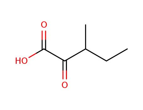 Molecular Structure of 1460-34-0 (3-METHYL-2-OXOVALERIC ACID)