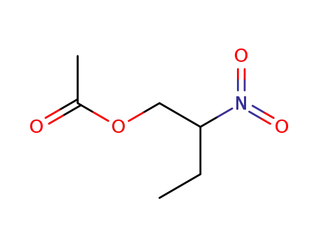 Molecular Structure of 2123-71-9 (2-nitrobutyl acetate)