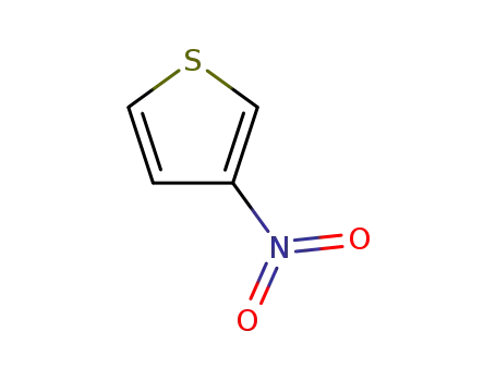 Molecular Structure of 822-84-4 (3-Nitrothiophene)