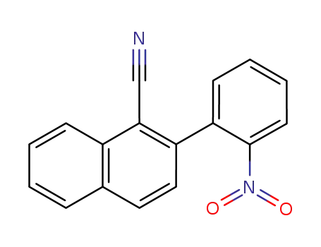 2-(2-nitrophenyl)naphthalene-1-carbonitrile