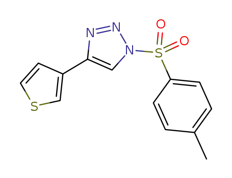 1-(4-methylbenzensulfonyl)-4-(thien-3-yl)-1H-1,2,3-triazole