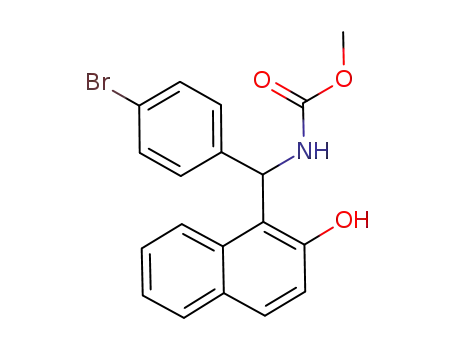 methyl N-(4-bromophenyl)(2-hydroxynaphthalen-1-yl)methyl carbamate