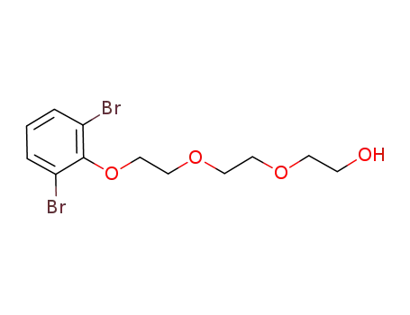 1,3-dibromo-2-(9-hydroxy-1,4,7-trioxanonyl)benzene