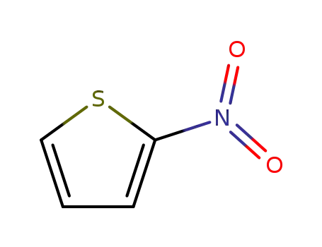 Molecular Structure of 609-40-5 (2-Nitrothiophene)