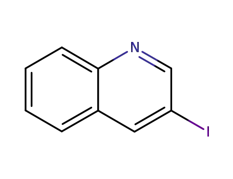 Molecular Structure of 79476-07-6 (3-IODOQUINOLINE)