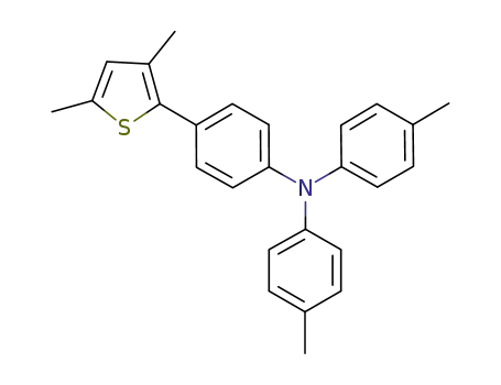 2,4-dimethyl-5-(4-(N,N'-bis(4-methylphenyl)amino)phenyl)thiophene