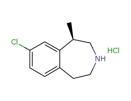 1H-3-Benzazepine,8-chloro-2,3,4,5-tetrahydro-1-methyl-, hydrochloride (1:1), (1R)-