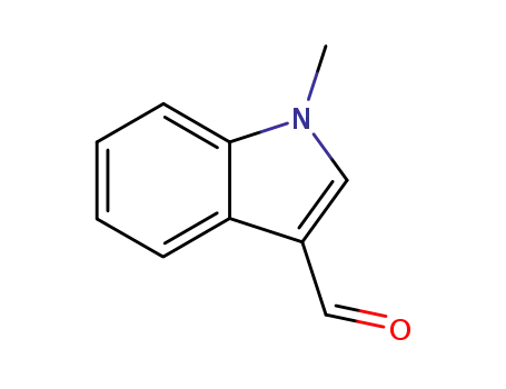 Molecular Structure of 19012-03-4 (1-Methylindole-3-carboxaldehyde)