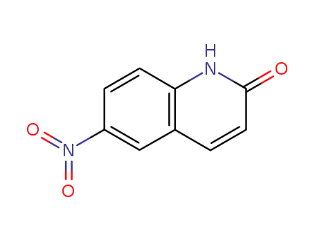 Molecular Structure of 64495-55-2 (2(1H)-Quinolinone, 6-nitro-)
