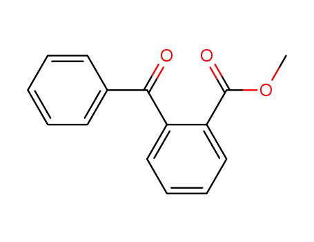 Molecular Structure of 606-28-0 (Benzoic acid,2-benzoyl-, methyl ester)