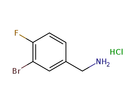 3-bromo-4-fluoro-benzylamine hydrochloride