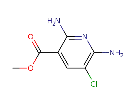 methyl 2,6-diamino-5-chloronicotinate