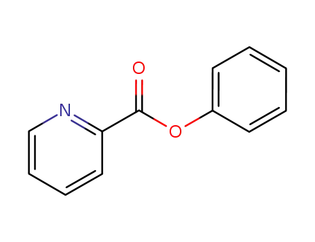 Molecular Structure of 26838-86-8 (phenyl pyridine-2-carboxylate)