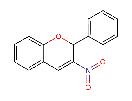 Molecular Structure of 57543-84-7 (2-Phenyl-3-nitro-2H-1-benzopyran)
