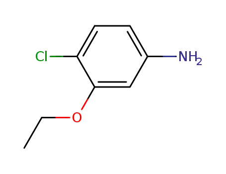 Molecular Structure of 852854-42-3 (4-Chloro-3-ethoxyaniline)