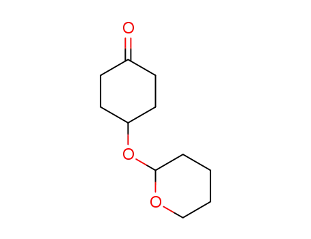 Cyclohexanone, 4-[(tetrahydro-2H-pyran-2-yl)oxy]-